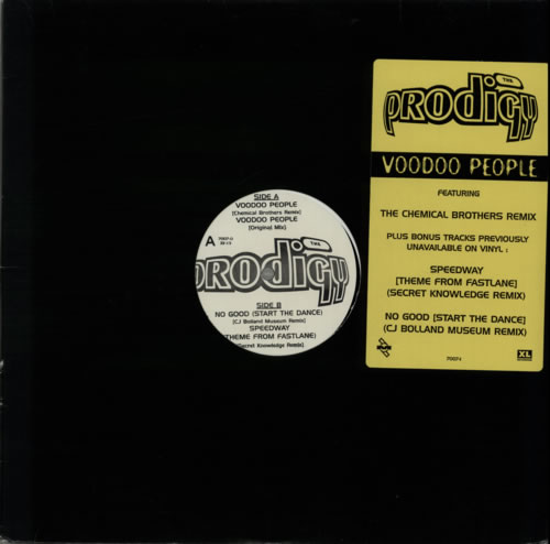 The Prodigy Voodoo People 12" vinyl single (12 inch record / Maxi-single) US PDG12VO107658