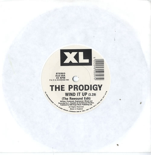The Prodigy Wind It Up 7" vinyl single (7 inch record / 45) UK PDG07WI594554