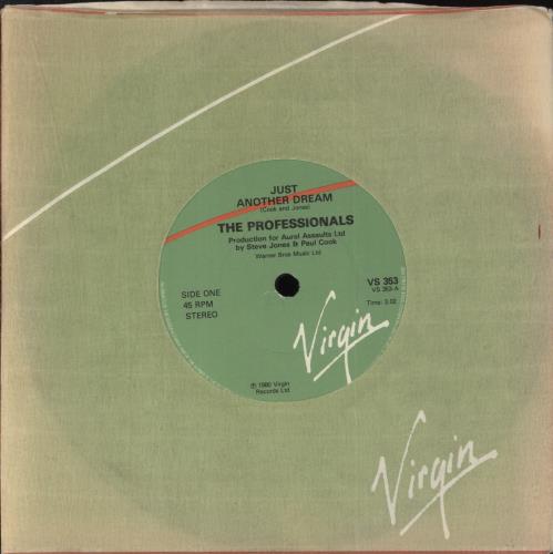 The Professionals Just Another Dream 7" vinyl single (7 inch record / 45) UK PRF07JU816179
