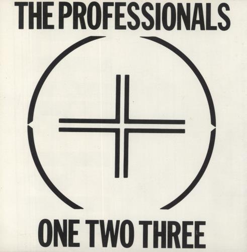 The Professionals One Two Three - Poster Sleeve 7" vinyl single (7 inch record / 45) UK PRF07ON229524