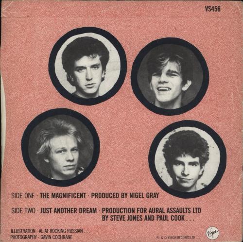 The Professionals The Magnificent 7" vinyl single (7 inch record / 45) UK PRF07TH759537