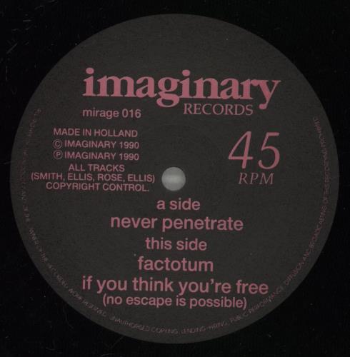 The Prudes Never Penetrate 12" vinyl single (12 inch record / Maxi-single) Dutch PT712NE887233