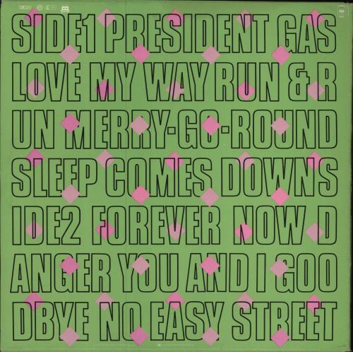 The Psychedelic Furs Forever Now - Title Stickered - Complete vinyl LP album (LP record) UK FURLPFO779717