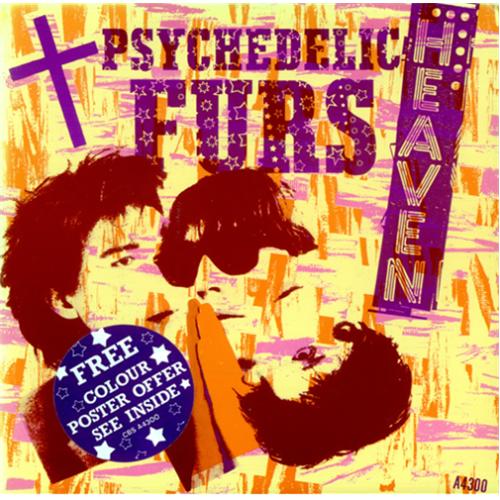 The Psychedelic Furs Heaven 7" vinyl single (7 inch record / 45) UK FUR07HE150676