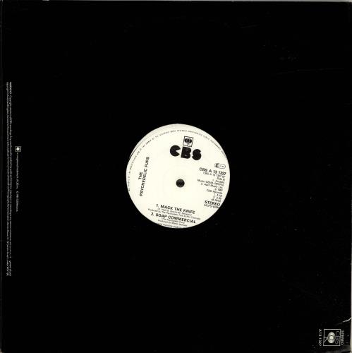 The Psychedelic Furs Pretty In Pink - Stickered 12" vinyl single (12 inch record / Maxi-single) UK FUR12PR695154