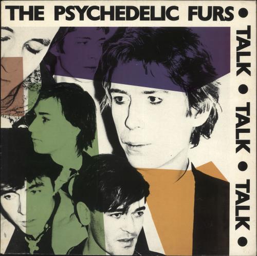 The Psychedelic Furs Talk Talk Talk + Poster - Promo Stamped vinyl LP album (LP record) UK FURLPTA734470