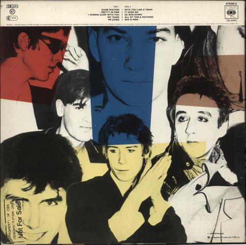 The Psychedelic Furs Talk Talk Talk + Poster - Promo Stamped vinyl LP album (LP record) UK FURLPTA734470