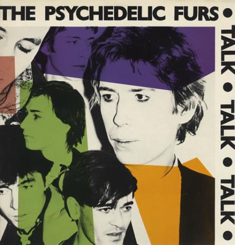 The Psychedelic Furs Talk Talk Talk + Poster vinyl LP album (LP record) UK FURLPTA188086