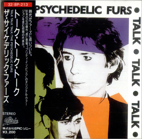 The Psychedelic Furs Talk Talk Talk CD album (CDLP) Japanese FURCDTA532203