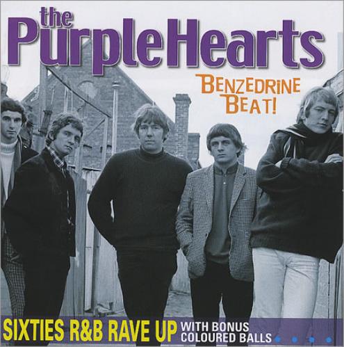 The Purple Hearts Benzedrine Beat! CD album (CDLP) Australian PUSCDBE375261