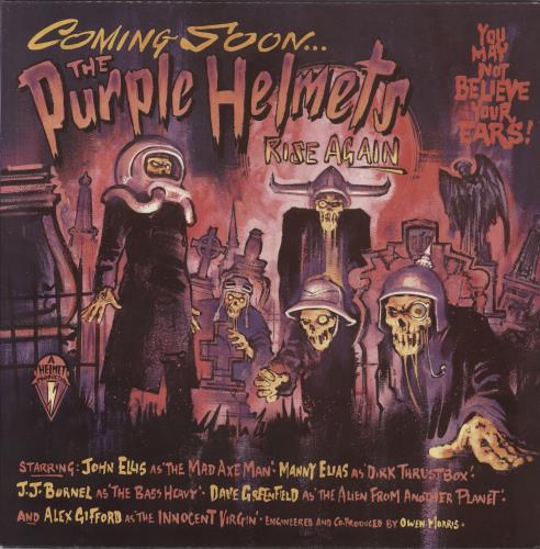 The Purple Helmets Rise Again vinyl LP album (LP record) UK TPHLPRI161654