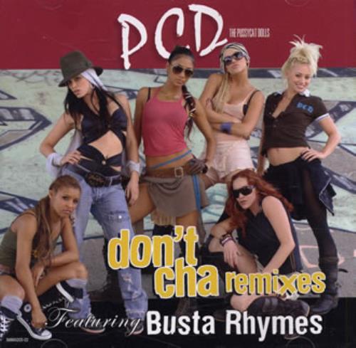 The Pussycat Dolls Don't Cha Remixes CD single (CD5 / 5") US PYDC5DO338303