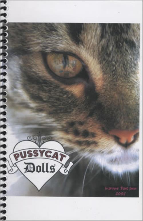 The Pussycat Dolls Europe Part Two - 2007 Tour Itinerary book UK PYDBKEU403833