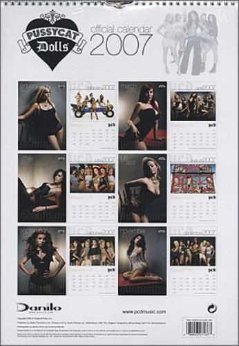 The Pussycat Dolls Official Calendar 2007 calendar UK PYDCAOF353629