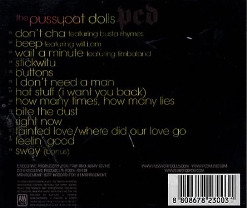 The Pussycat Dolls PCD CD album (CDLP) Korean PYDCDPC349089