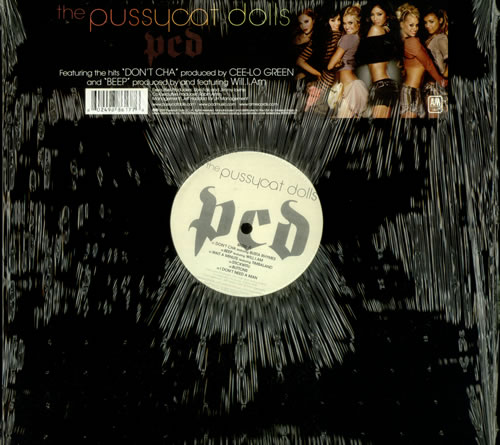 The Pussycat Dolls PCD vinyl LP album (LP record) US PYDLPPC448419