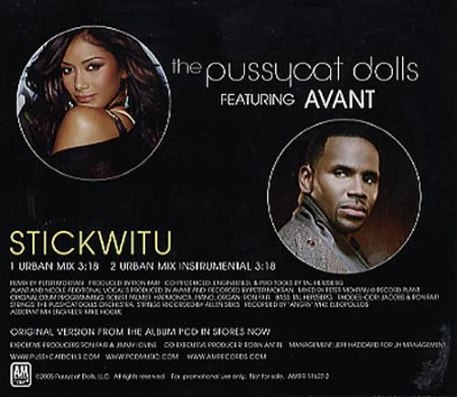 The Pussycat Dolls Stickwitu CD single (CD5 / 5") US PYDC5ST348703