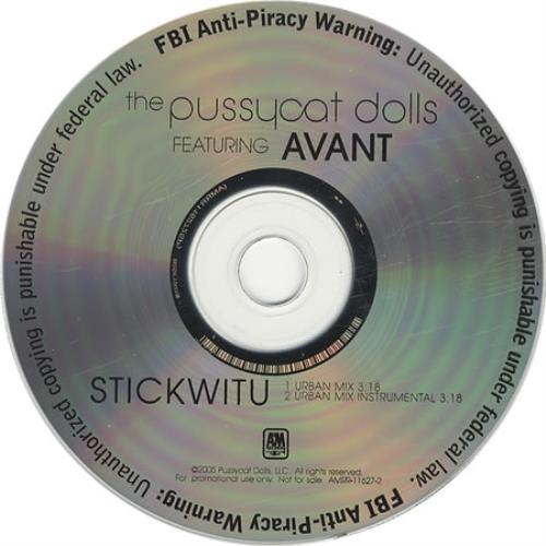 The Pussycat Dolls Stickwitu CD single (CD5 / 5") US PYDC5ST405147