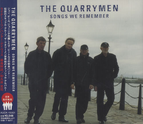 The Quarrymen Songs We Remember CD album (CDLP) Japanese QYMCDSO458056