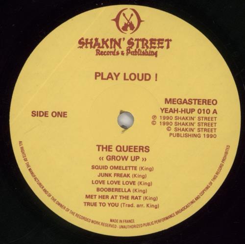 The Queers Grow Up vinyl LP album (LP record) UK 6IGLPGR863349