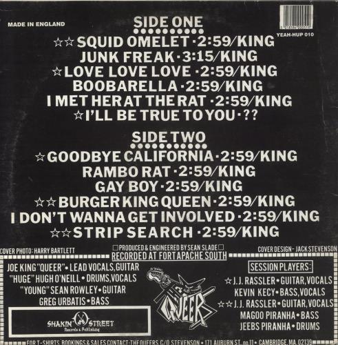 The Queers Grow Up vinyl LP album (LP record) UK 6IGLPGR863349