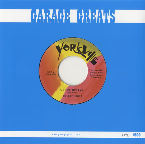 The Quiet Jungle Ship Of Dreams 7" vinyl single (7 inch record / 45) UK QUG07SH452232