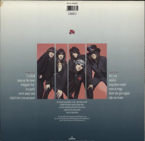 The Quireboys A Bit Of What You Fancy - EX vinyl LP album (LP record) UK QUILPAB869287