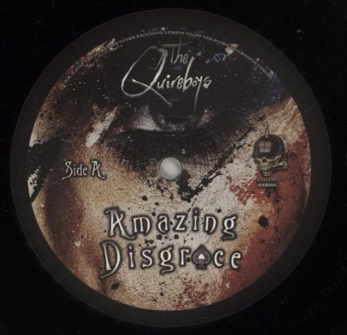 The Quireboys Amazing Disgrace vinyl LP album (LP record) UK QUILPAM872876