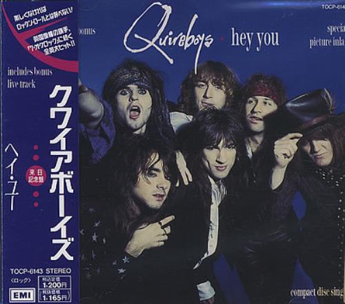 The Quireboys Hey You CD single (CD5 / 5") Japanese QUIC5HE375991