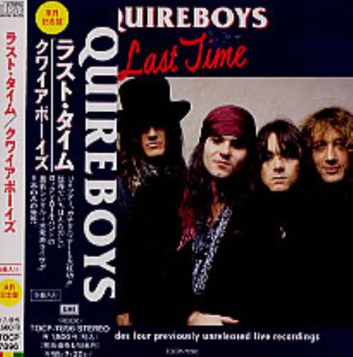 The Quireboys Last Time CD single (CD5 / 5") Japanese QUIC5LA233857