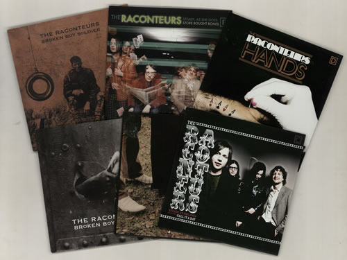 The Raconteurs A Set Of 7" Vinyl Singles 7" vinyl single (7 inch record / 45) UK UR107AS591390