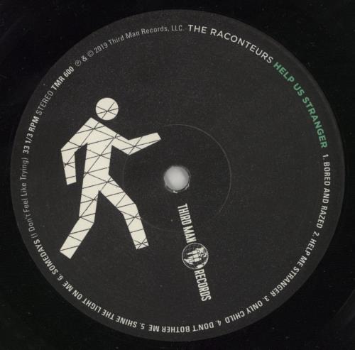 The Raconteurs Help Us Stranger vinyl LP album (LP record) US UR1LPHE772640
