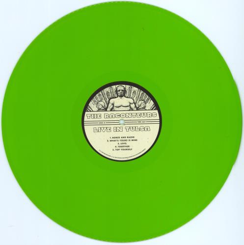 The Raconteurs Live In Tulsa 3-LP vinyl record set (Triple LP Album) US UR13LLI756732