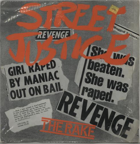 The Rake Street Justice 12" vinyl single (12 inch record / Maxi-single) UK XX612ST649782