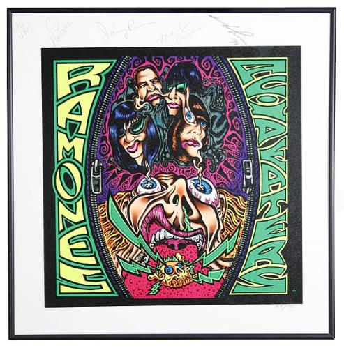 The Ramones Acid Eaters - Autographed memorabilia US RAMMMAC455292