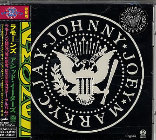 The Ramones Acid Eaters CD album (CDLP) Japanese RAMCDAC227351