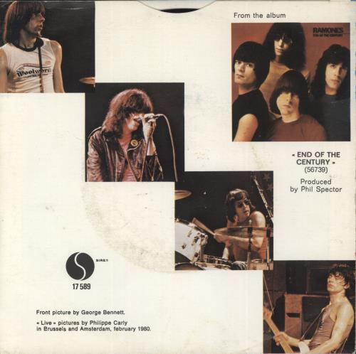 The Ramones Baby I Love You - VG 7" vinyl single (7 inch record / 45) Dutch RAM07BA871868