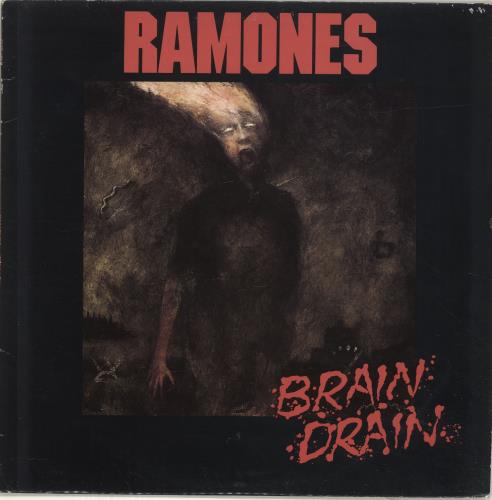 The Ramones Brain Drain vinyl LP album (LP record) UK RAMLPBR154964