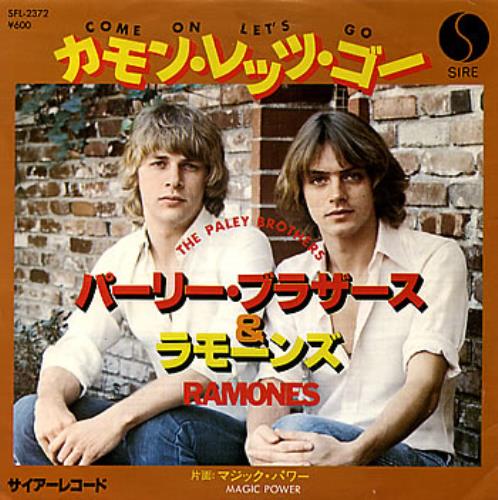 The Ramones Come On Let's Go 7" vinyl single (7 inch record / 45) Japanese RAM07CO290982