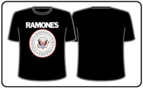 The Ramones Eagle Logo T-Shirt t-shirt UK RAMTSEA327849