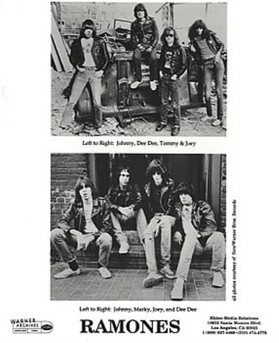 The Ramones Expanded Remasters Set 1 media press pack US RAMPPEX313241
