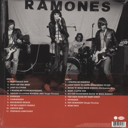 The Ramones Greatest Hits - Red Translucent Vinyl vinyl LP album (LP record) UK RAMLPGR864743