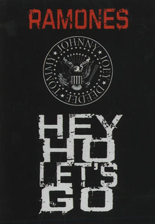 The Ramones Hey Ho Let's Go Textile Poster memorabilia US RAMMMHE435149