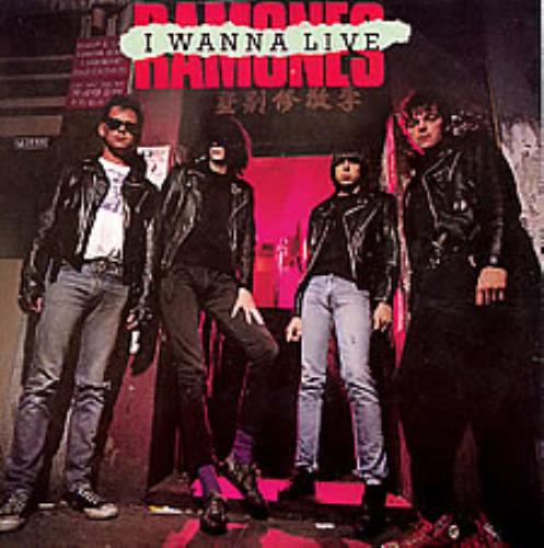 The Ramones I Wanna Live 7" vinyl single (7 inch record / 45) French RAM07IW260834