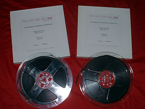 The Ramones In Concert Alternative/New Rock Reel to Reel US RAMRRIN320669