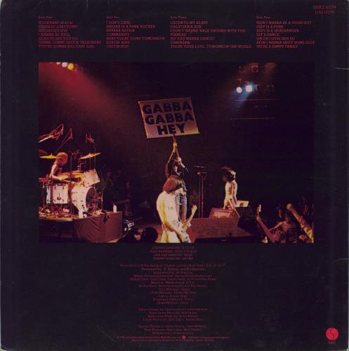 The Ramones It's Alive - VG 2-LP vinyl record set (Double LP Album) UK RAM2LIT780144