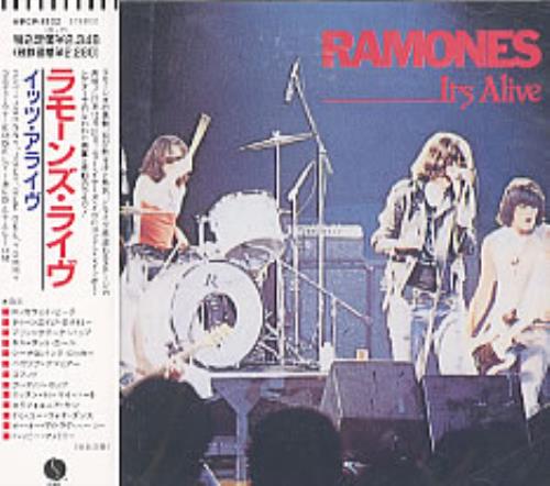 The Ramones It's Alive CD album (CDLP) Japanese RAMCDIT213884