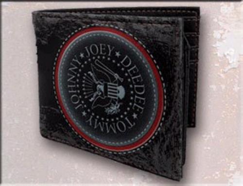 The Ramones Leather Bi-Fold Wallet memorabilia UK RAMMMLE364578
