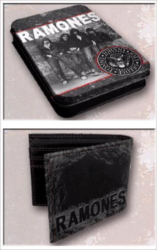The Ramones Leather Bi-Fold Wallet memorabilia UK RAMMMLE364578