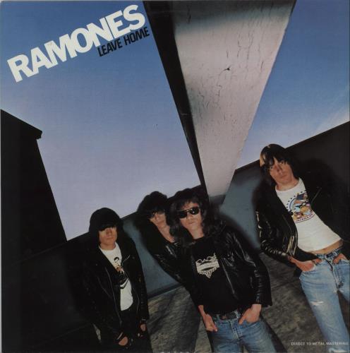 The Ramones Leave Home - Blue Marble Vinyl vinyl LP album (LP record) Australian RAMLPLE658178